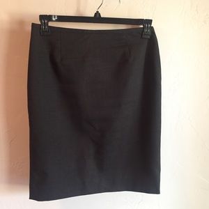Calvin Klein Grey Pencil Skirt